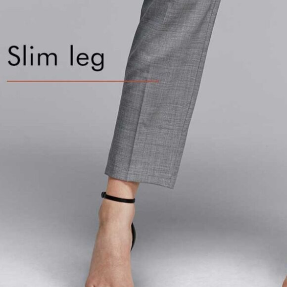 NWOT Banana Republic Avery stretch dress pants gray - Picture 9 of 10